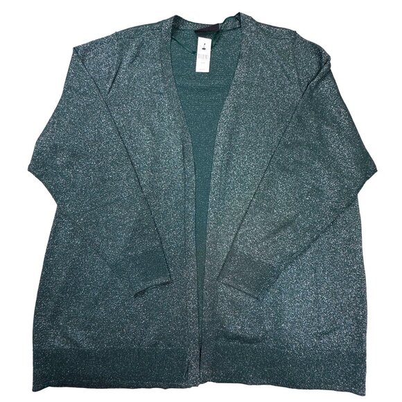 Lane Bryant BRAND‎ NEW Open Lite Cardigan Size 26/28 Green - Picture 3 of 8